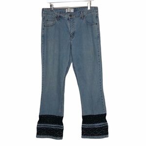 Levi’s re- made embellished bootcut jeans